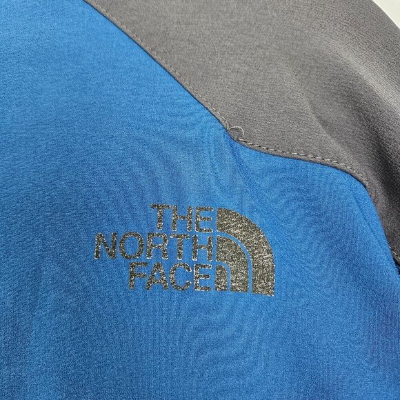 The North Face Apex Lightweight Full Zip Jacket Blue/Gray L - Picture 6 of 11